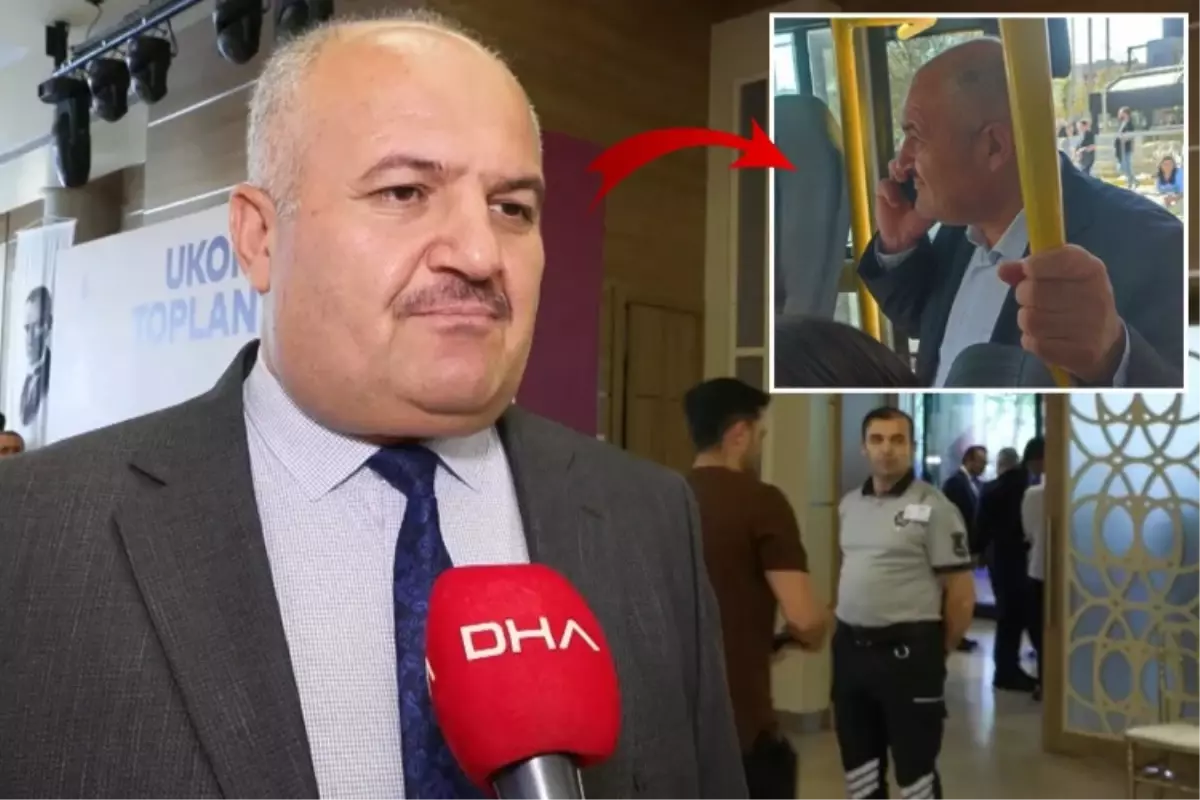 Fotoğraf ses getirmişti! Eyüp Aksu’dan “Taksi bulamadığı için minibüse bindi” iddialarına yanıt