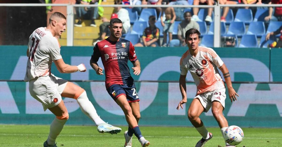 Genoa: 1 – Roma: 1 | MAÇ SONUCU