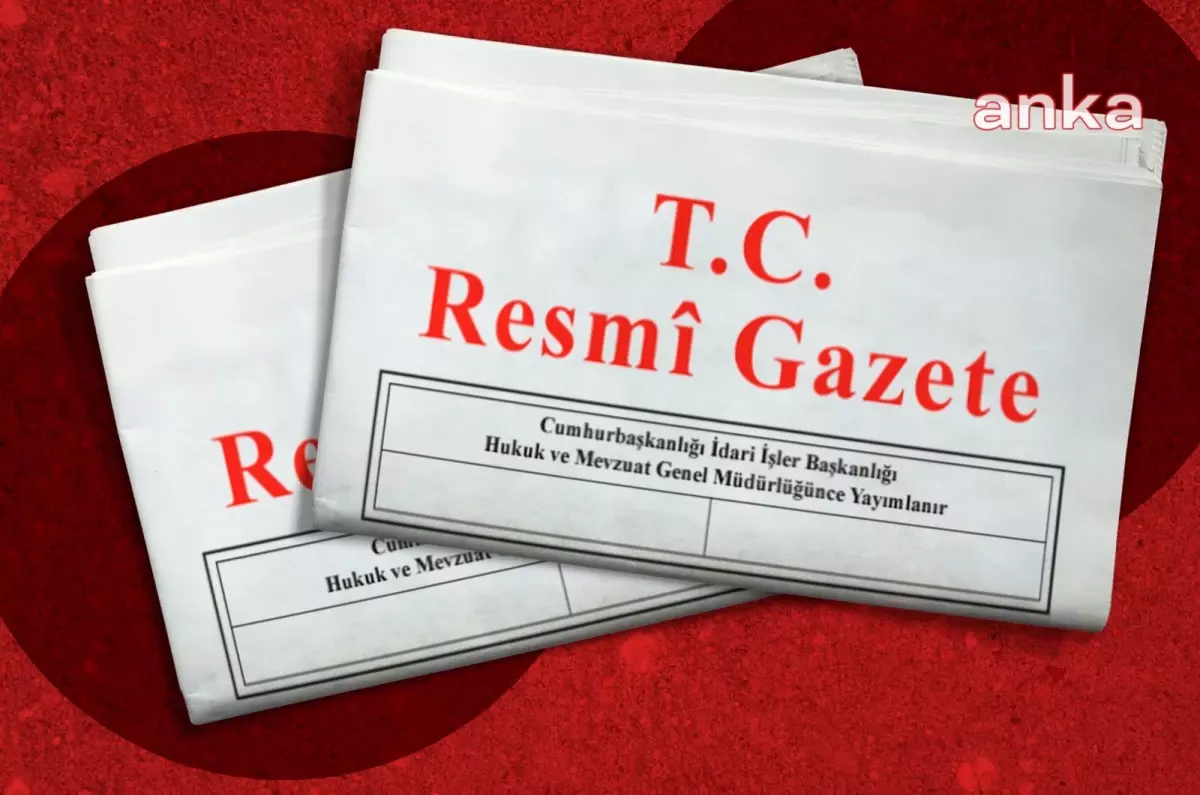 Eylül İzin Belgeleri Resmi Gazete’de