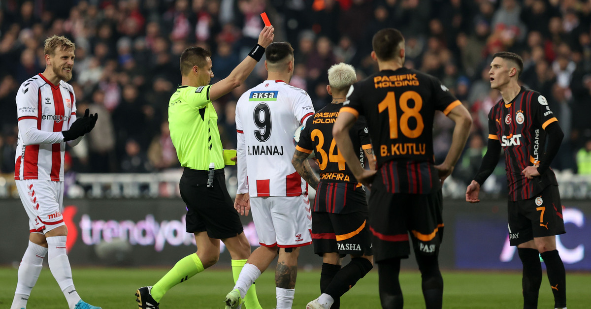 Eski hakemler, Sivasspor – Galatasaray maçını değerlendirdi: 3 kırmızı olmalıydı